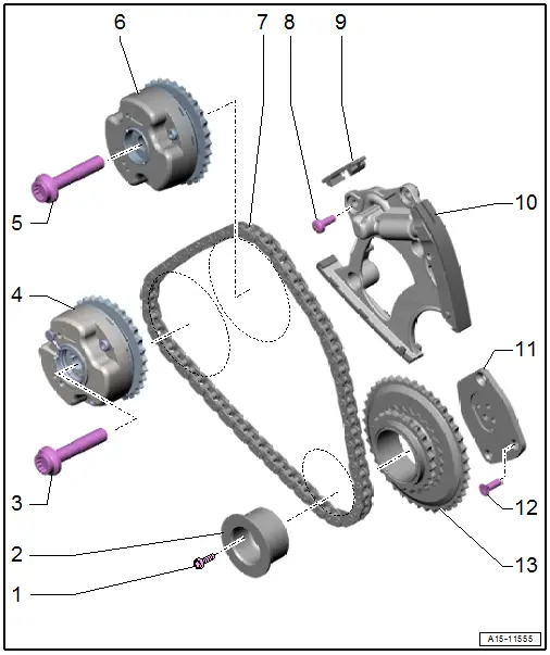 Left Camshaft Timing Chain