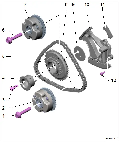 Right Camshaft Timing Chain