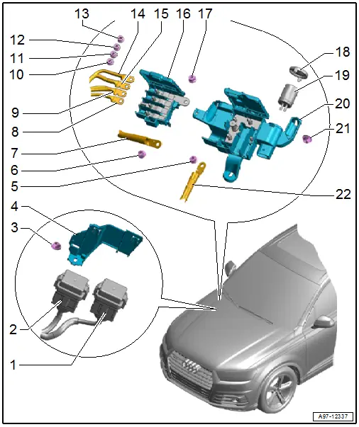 Component Location Overview - Relay Panels, Fuse Panels and E-Boxes