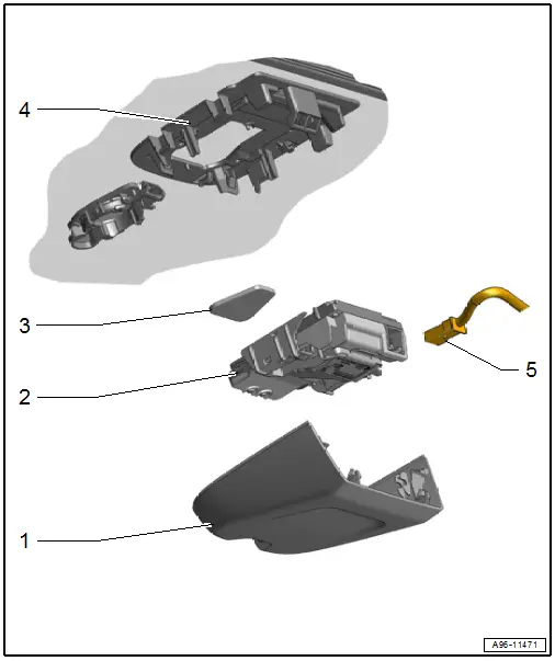 Component Location Overview - Driver Assistance Systems Front Camera