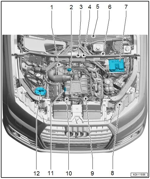 Locations Engine Compartment