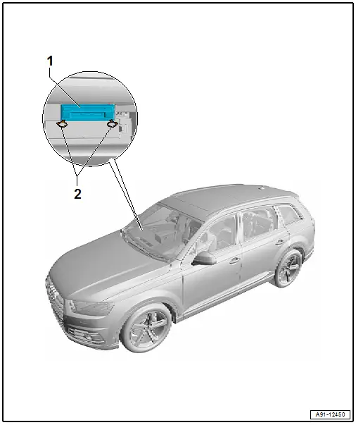 Component Location Overview - Navigation System