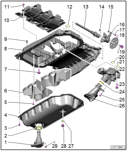 Overview - Oil Pan/Oil Pump