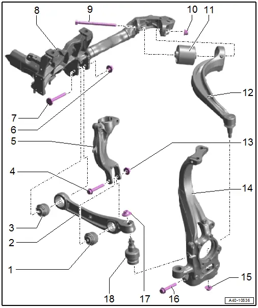 Overview - Lower Control Arm and Ball Joint