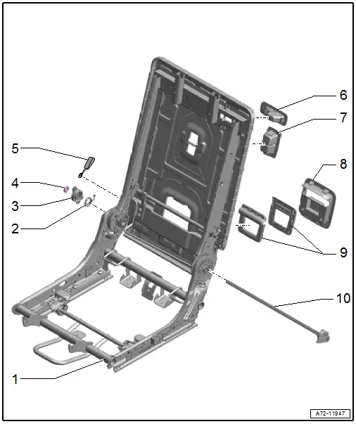 Overview - Rear Seat Backrest