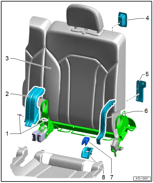 Overview - Rear Seat Backrest, Third Row Backrest