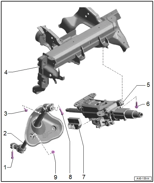 Overview - Steering Column, Power