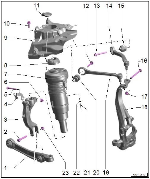 Overview - Suspension Strut and Upper Control Arm