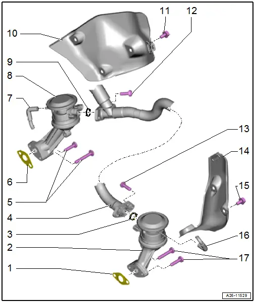 Secondary Air Injection Combination Valve