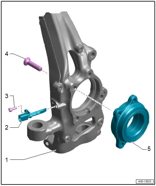 Overview - Front Axle Speed Sensor